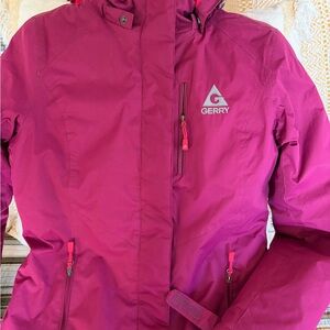 Gerry raspberry waterproof insulated ski jacket